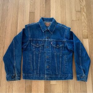 Vintage Levis Type 3 Jacket 80s 70506-0216 Made In Canada Size 42 Trucker Levi’s